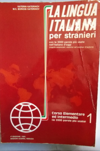 La Lingua İtaliana Per Stranieri 1