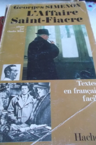 L'Affaire Saint - Fiacre Georges Simenon