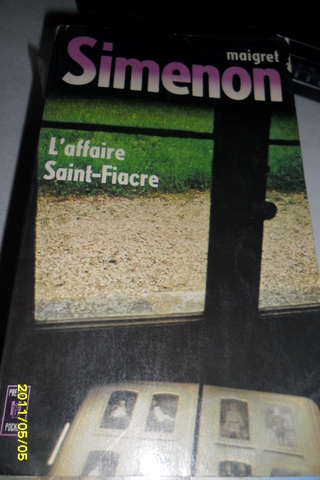 L'affaire Saint - Fiacre Simenon