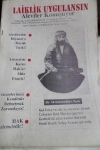 Laiklik Uygulansın Aleviler Konuşuyor 1992 / 31