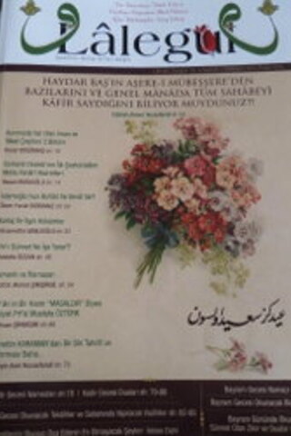 Lalegül Aylık İlim Kültür ve Fikir Dergisi 2016 / 41