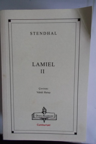 Lamiel II Stendhal