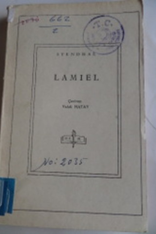 Lamiel Stendhal