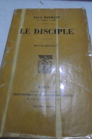 Le Disciple Paul Bourget