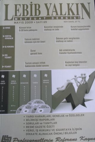Lebib Yalkın Mevzuat Dergisi Mayıs 2009 Sayı 65