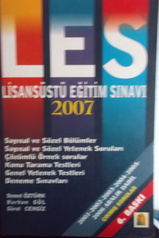 LES Lisansüstü Eğitim Sınavı 2007 Burhan Gül