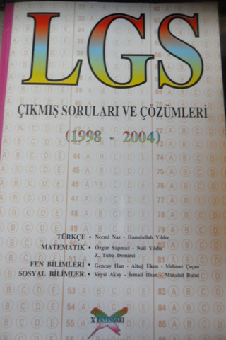 LGS Çıkmış Soruları Çözümleri (1998-2004)
