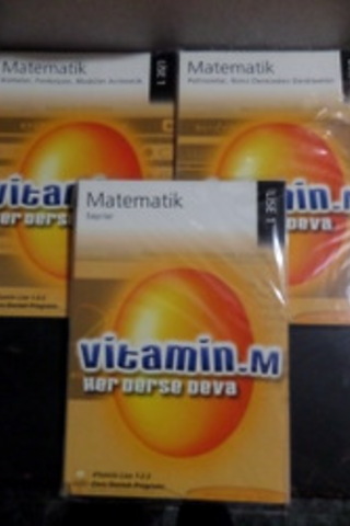 Lise 1 Matematik Vitamin Her Derse Deva / 3 Adet CD