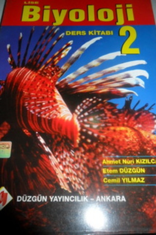 Lise 2 Biyoloji Ders Kitabı Ahmet Nuri Kızılcan