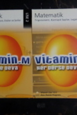 Lise 2 Matematik Vitamin Her Derse Deva / 2 Adet CD