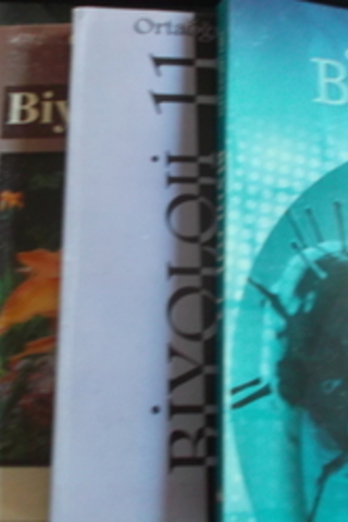 Lise Biyoloji Ders Kitapları / 4 Kitap