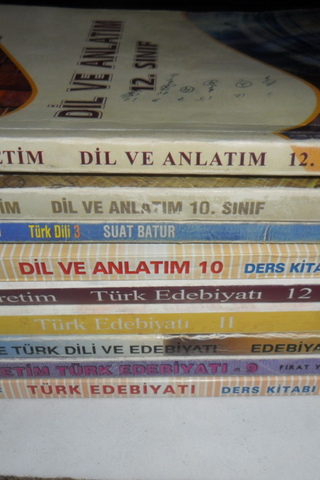 Lise Edebiyat Ders Kitapları Seti 9 Adet