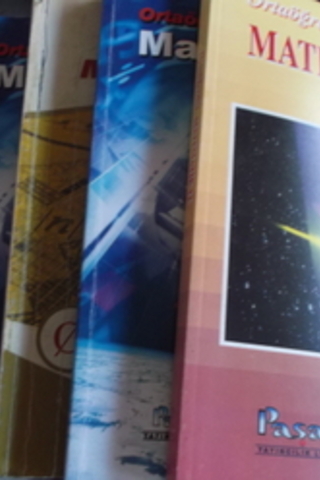 Lise Matematik Ders Kitapları / 4 Kitap