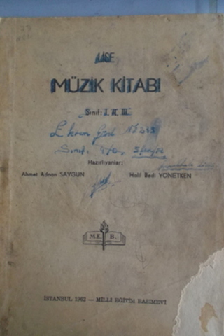 Lise Müzik Kitabı Sınıf I II III Ahmet Adnan Saygun