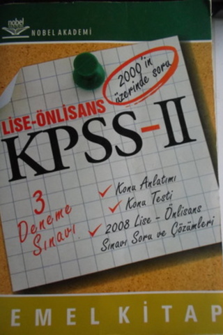 Lise-Önlisans KPSS - II