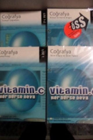 Lise1 Coğrafya Vitamin Her Derse Deva / 4 Adet CD