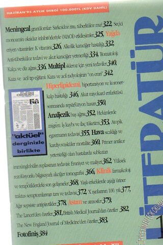 Literatür Tıp Dünyasından Seçmeler / 133
