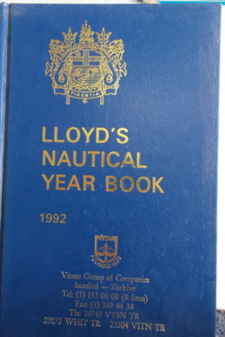 Lloyd's Nautical Year Book 1992
