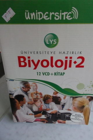 Ünidersite LYS Biyoloji 2 Hazırlık Eğitim Seti 12 VCD + 1 Kitap