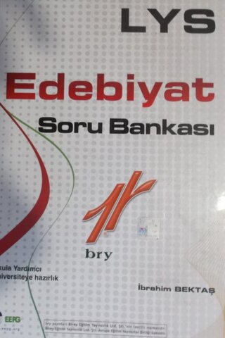 LYS Edebiyat Soru Bankası İbrahim Bektaş