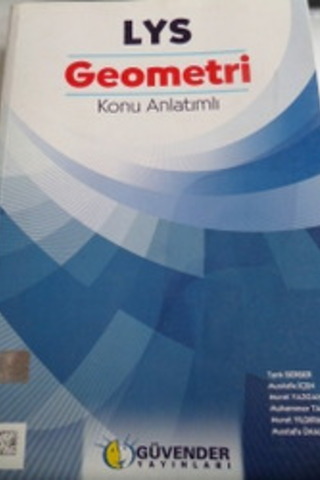 LYS Geometri Konu Anlatımlı Tarık Berber