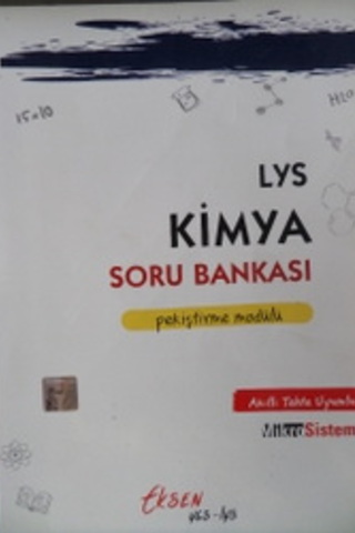 LYS Kimya Soru Bankası