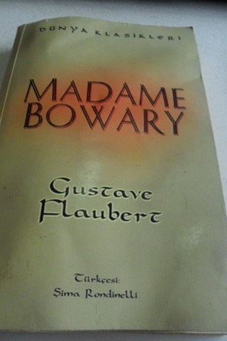Madame Bowary Gustave Flaubert
