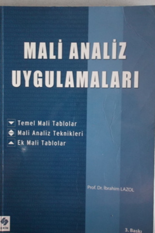 Mali Analiz Uygulamaları İbrahim Lazol