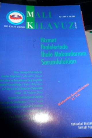 Mali Kılavuz 2001 / 13