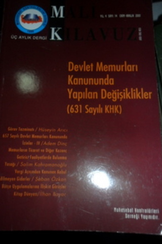 Mali Kılavuz 2001 / 14