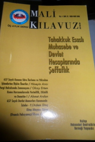 Mali Kılavuz 2002 / 15