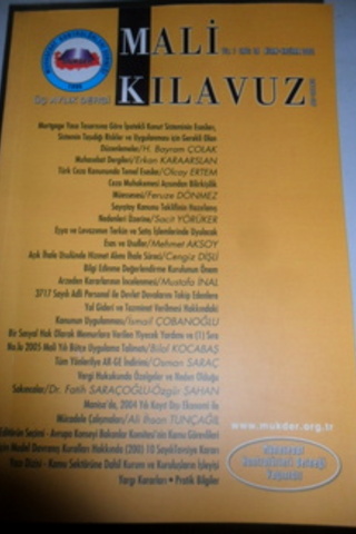 Mali Kılavuz 2005 / 28