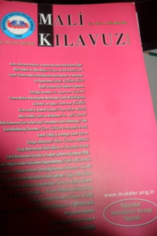 Mali Kılavuz 2006 / 34