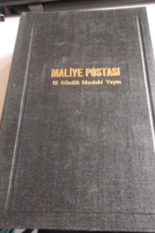 Maliye Postası 1989 / Ekim - Kasım - Aralık