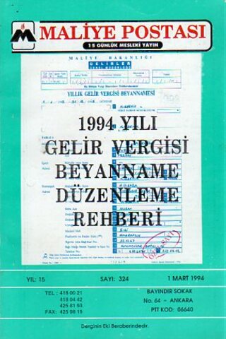 Maliye Postası 1994/ 324