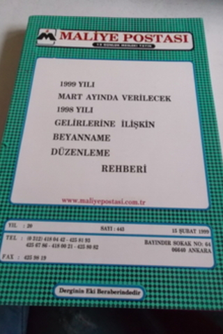 Maliye Postası 1999 / 443