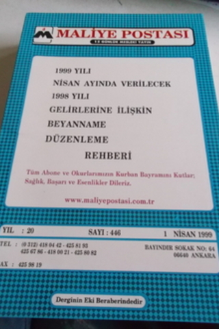 Maliye Postası 1999 / 446