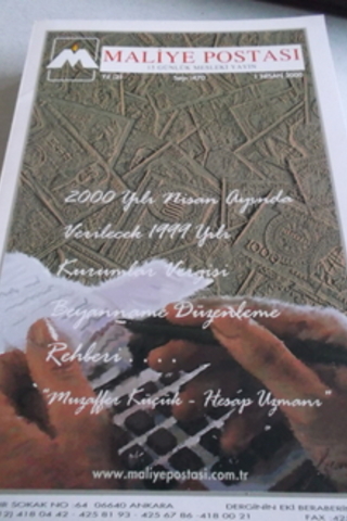 Maliye Postası 2000 / 470