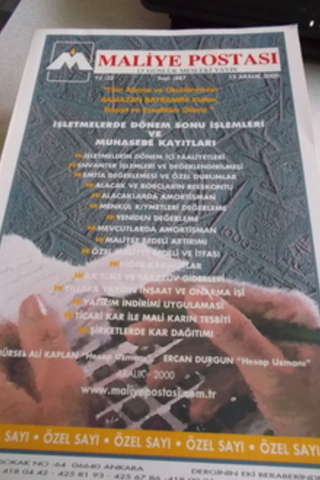 Maliye Postası 2000 / 487