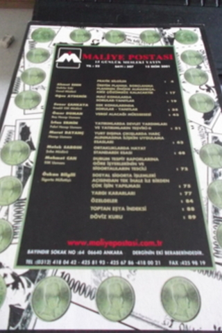 Maliye Postası 2001 / 507