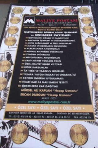 Maliye Postası 2001 / 511