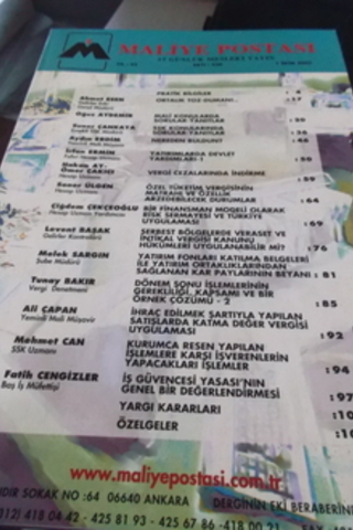 Maliye Postası 2002 / 530