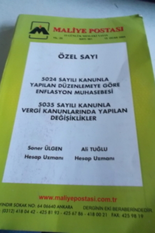 Maliye Postası 2004 / 561