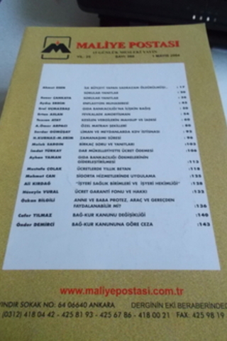Maliye Postası 2004 / 568