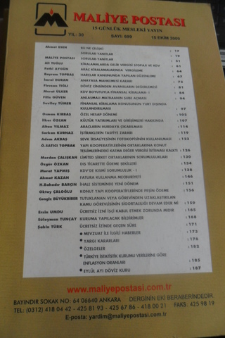 Maliye Postası 2009/699