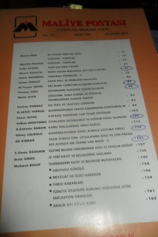 Maliye Postası 2010/705
