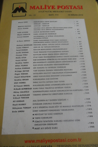 Maliye Postası 2010/711