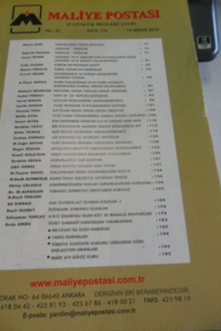 Maliye Postası 2010 / 711