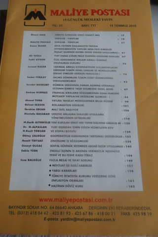 Maliye Postası 2010/717
