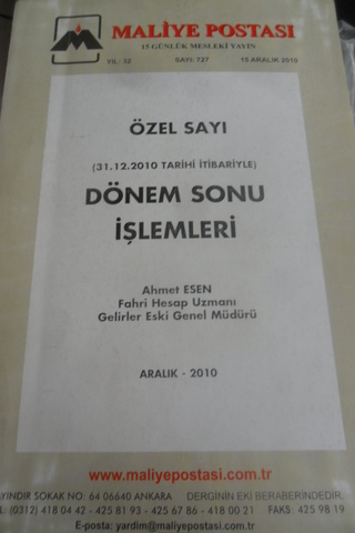 Maliye Postası 2010/727